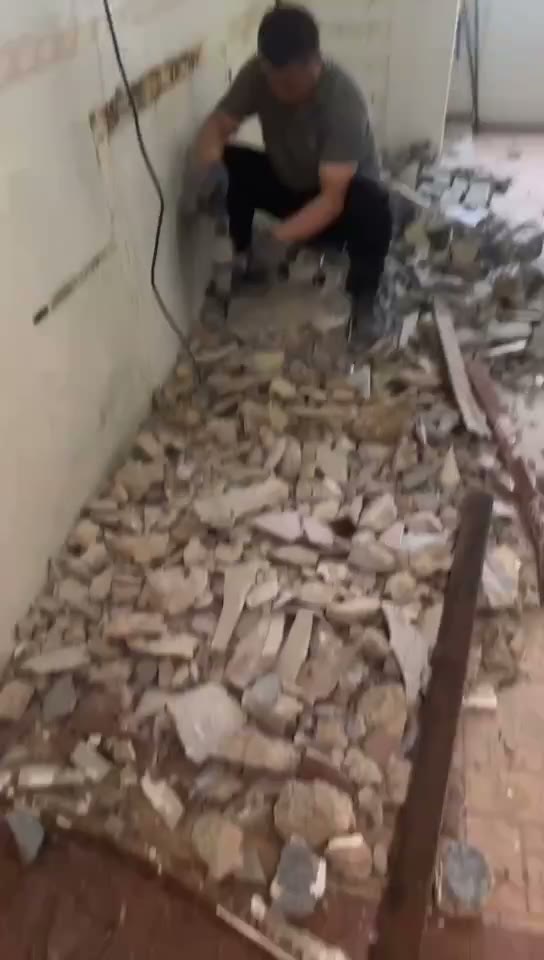 Floor hacking and debris condition video preview